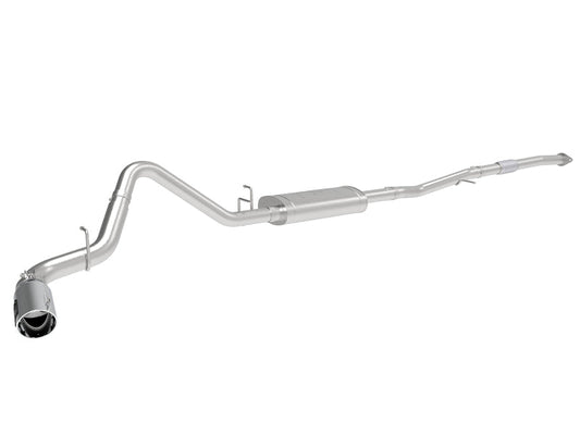 afe Apollo GT Series 19-20 GM 1500 2.7L (t) 409 SS CB Exhaust System w/Polished Tip - Mammoth Racing -