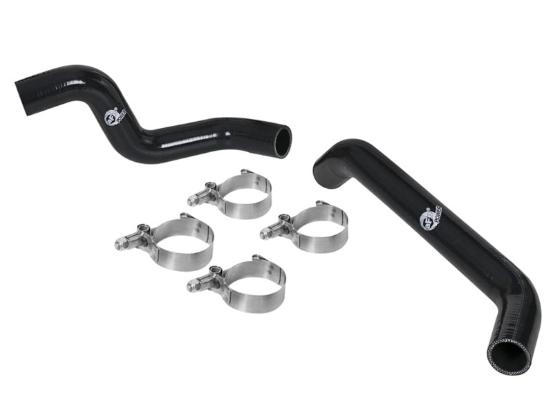 aFe BladeRunner Radiator Hose Kit w/ Black Hoses 07-11 Jeep Wrangler (JK) V6 3.8L - Mammoth Racing -