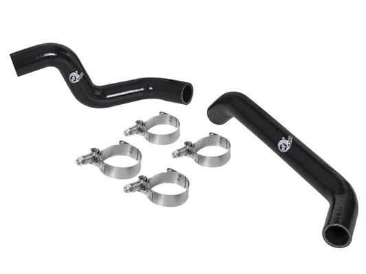 aFe BladeRunner Radiator Hose Kit w/ Black Hoses 07-11 Jeep Wrangler (JK) V6 3.8L - Mammoth Racing -