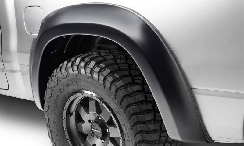 Bushwacker 19-22 Ram 1500 (Excl. Rebel/TRX) 67.4 & 76.3in Bed Extend-A-Fender Flares 4pc - Smth Blk - Mammoth Racing -
