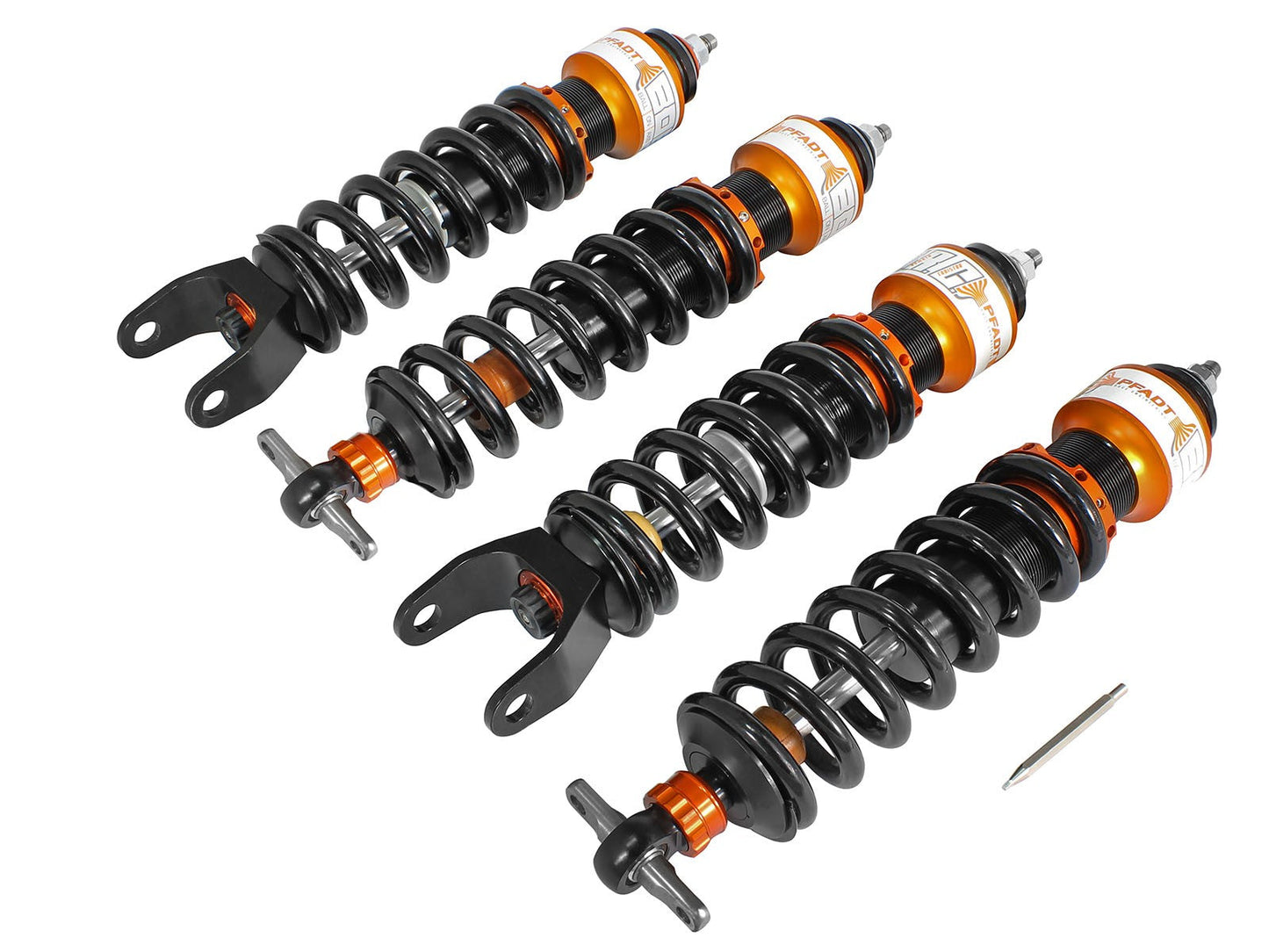 afe Control PFADT Series Featherlight Single Adj. Street/Track Coilover System; Chevy Corvette 14-15 - Mammoth Racing -