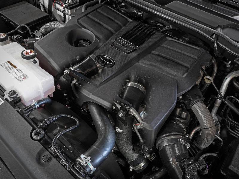 aFe 2022 Toyota Tundra V6-3.5L (tt) BladeRunner 2.5in Aluminum Hot Charge Pipe - Black - My Store