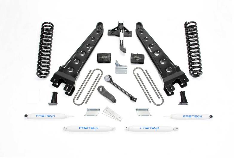 Fabtech 08-16 Ford F250/f350 4WD 4in Rad Arm Sys w/Coils & Perf Shks - My Store