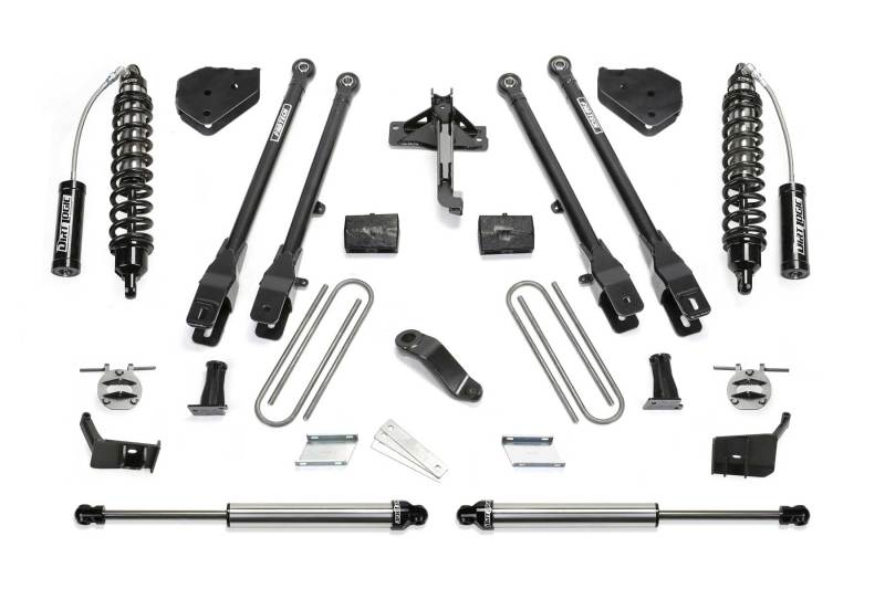 Fabtech 17-21 Ford F250/f350 4WD Diesel 6in 4Link Sys w/2.5 & 2.25 - My Store