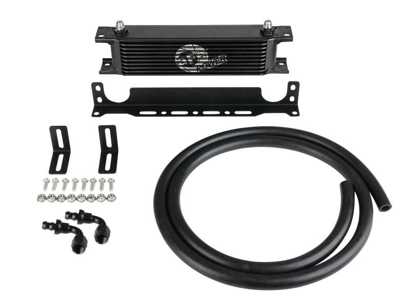aFe Bladerunner Oil Cooler Universal 10in L x 2in W x 3.5in H - My Store