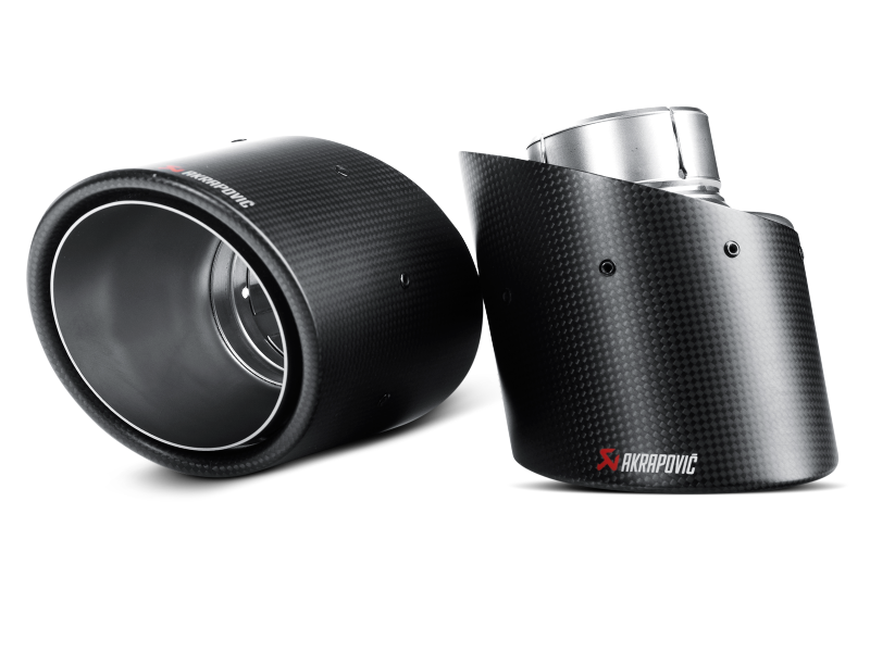 Akrapovic 09-16 Volkswagen Scirocco R Tail Pipe Set (Carbon) - My Store