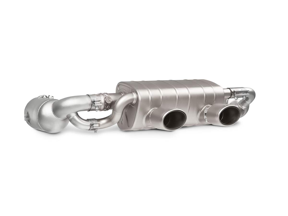 Akrapovic 16-17 Porsche 911 Carrera S/4/4S/GTS (991.2) Link Pipe Set w/ Cat (SS) - My Store