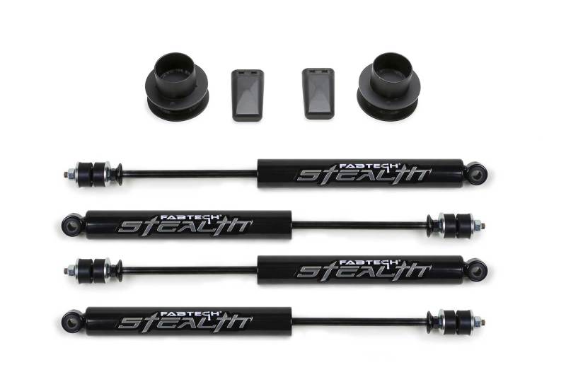 Fabtech 14-18 Ram 2500 4WD 2.5in Coil Spcr Kit w/Stealth - Mammoth Racing -