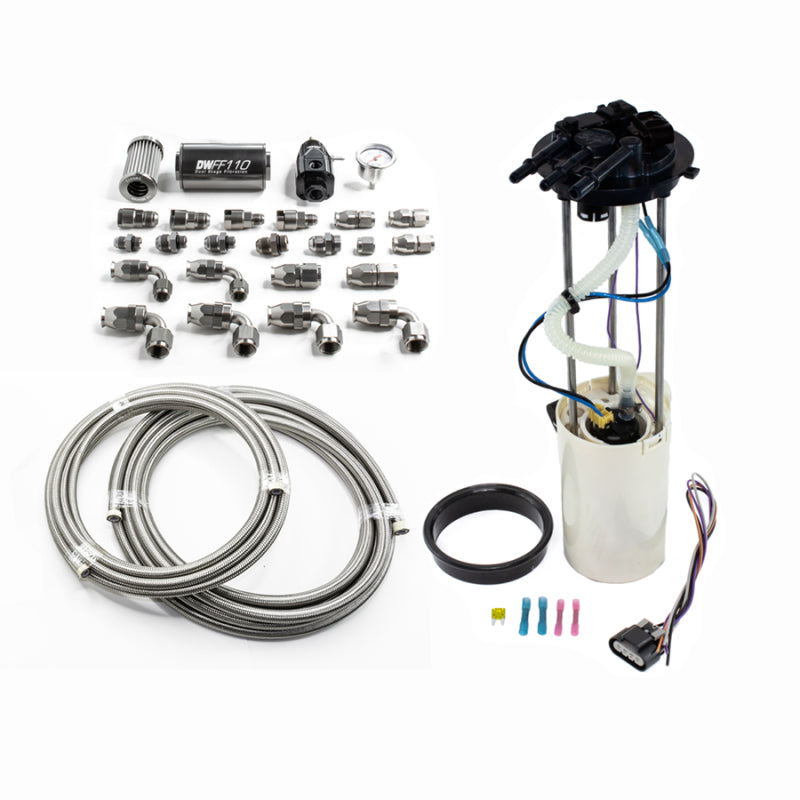 DeatschWerks 1999-2004 CM Truck DW400 Pump Module w/PTFE fuel lines - Mammoth Racing -