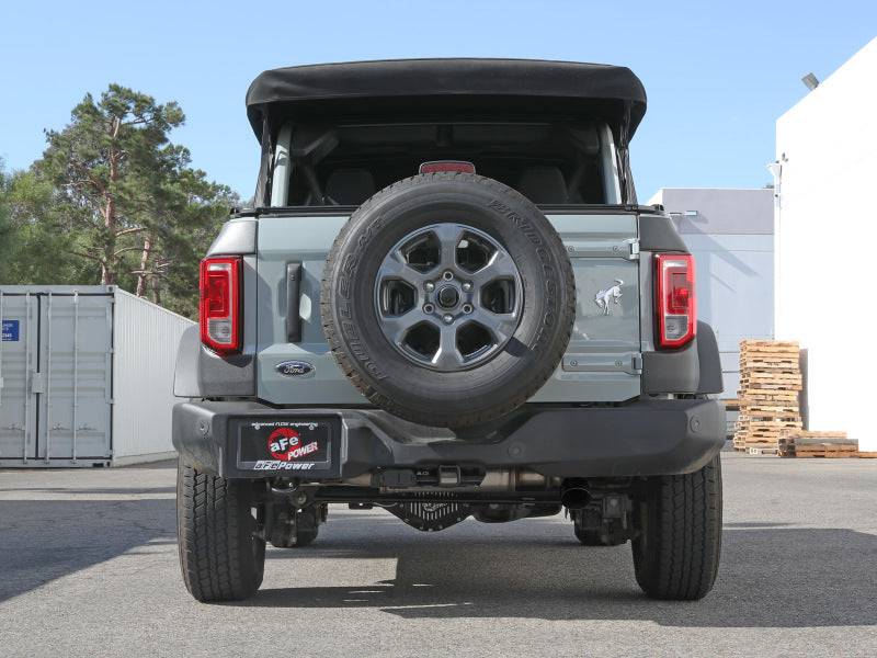 aFe Apollo GT 3in 409 SS Cat-Back Exhaust 2021 Ford Bronco L4-2.3L (t)/V6-2.7L (tt) w/ Black Tip - My Store