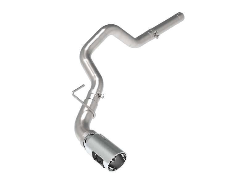 aFe Large Bore-HD 3in 409-SS DPF-Back Exhaust System w/ Polished Tip 14-19 RAM 1500 V6 3.0L (td) - My Store