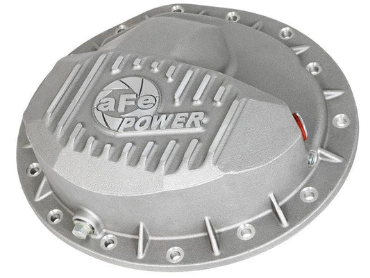 afe Front Differential Cover (Raw; Street Series); Dodge Diesel Trucks 03-12 L6-5.9/6.7L (td) - My Store