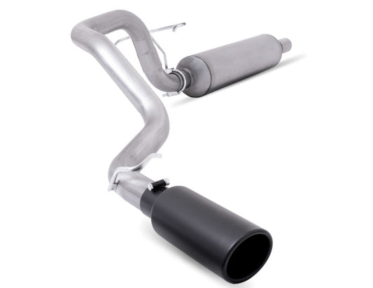 Gibson 1996 Toyota 4Runner Base 2.7l 2.5in Cat-Back Single Exhaust - Black Elite (Ceramic) - Mammoth Racing -