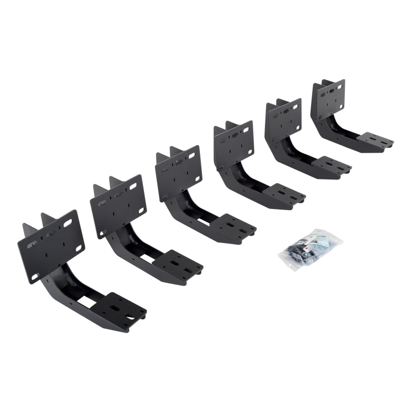 Go Rhino 19-22 Ram 1500 Crew Cab 4DR Mounting Brackets (V-Series V3/rb10 Slim/RB20 Slim) - Tex. Blk - Mammoth Racing -