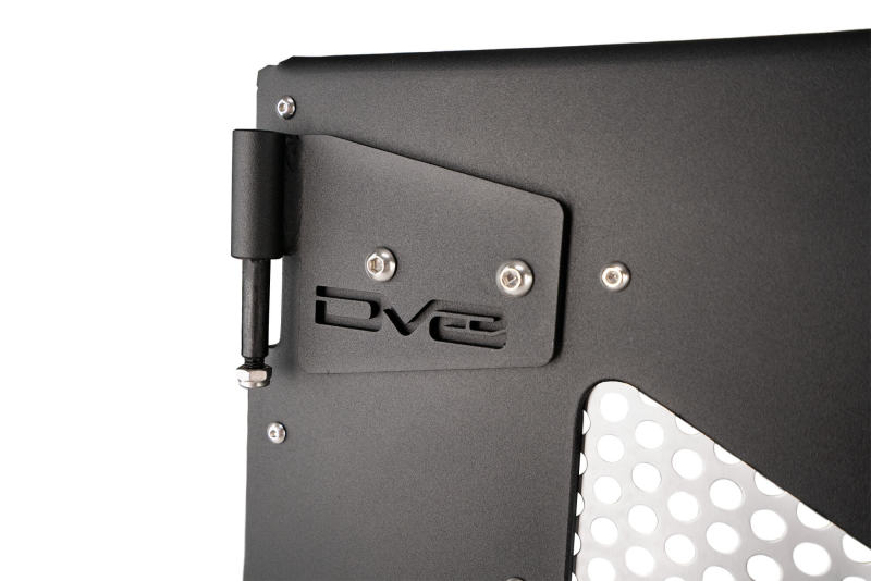 DV8 18-22 Jeep 4 Door JL/JT Aluminum Half Doors with Perforated Mesh Rear - Mammoth Racing -