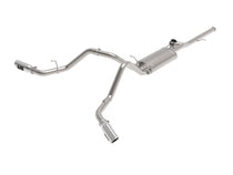 aFe Gemini XV 3in 304SS CB Exhaust w/ Cutout 14-19 GM Trucks 4.3/5.3L w/ Pol Tips - CrewCab/Extended - Mammoth Racing -