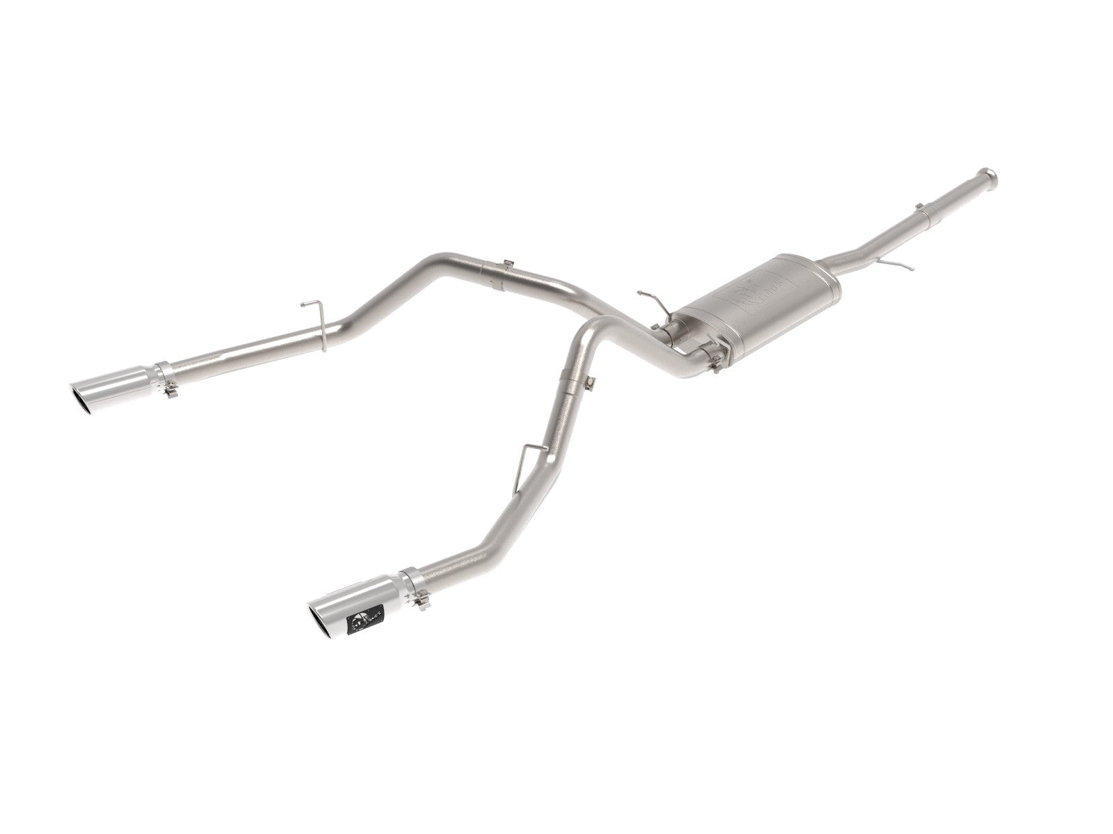 aFe Apollo GT Series 3 IN 409 SS Cat-Back Exhaust System w/ Polish Tip GM Sierra 1500 09-18 - Mammoth Racing -