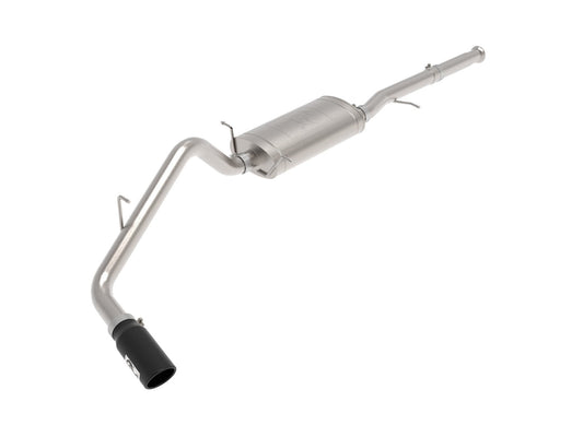 aFe Apollo GT Series 3 IN 409 SS Cat-Back Exhaust System w/ Black Tip GM Sierra 1500 09-18 - Mammoth Racing -