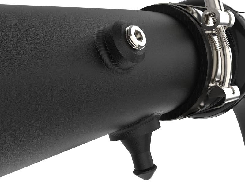 aFe 21-22 Ford F-150/Raptor V6-3.5L (tt) BladeRunner 2.5in Aluminum Hot Charge Pipe Black - My Store