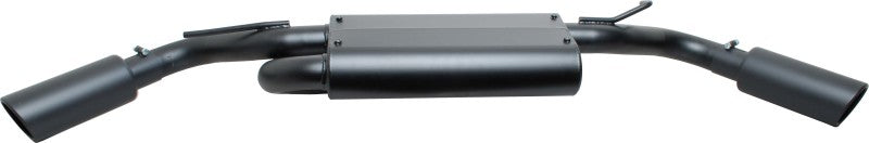 Gibson 10-11 Jeep Wrangler JK Sport 3.8l 2.5in Cat-Back Dual Extreme Exhaust - Black Elite (Ceramic) - My Store