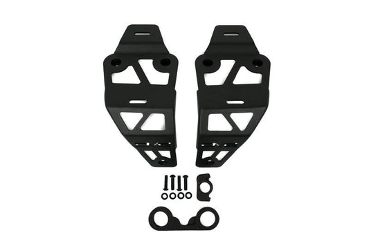 DV8 Offroad 20-22 Jeep JL 392/ Jeep JT Mojave Edition Dual Pod Light Mounts - Mammoth Racing -
