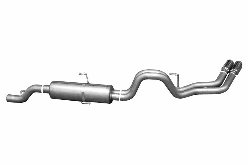 Gibson 03-04 Dodge Ram 2500 SLT 5.7l 2.5in Cat-Back Dual Sport Exhaust - Aluminized - Mammoth Racing -