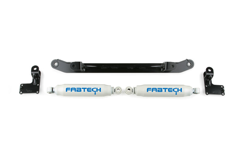Fabtech 07-14 GM C/k1500 2wd/4wd Dual Steering Stabilizer System w/Perf. Shocks - My Store