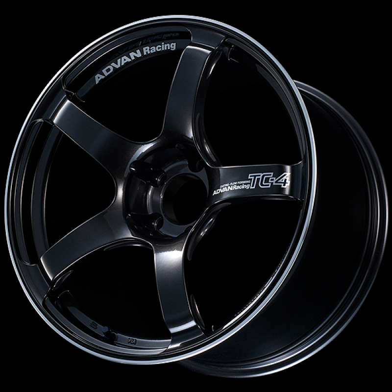 Advan TC4 15x7.0 +42 4-100 Black Gunmetallic & Ring Wheel - My Store