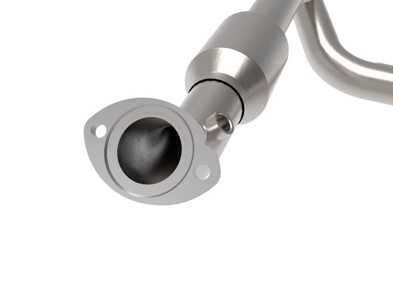 aFe Toyota Tacoma 05-15 V6-4.0L Twisted Steel Y-Pipe w/ Cat - Mammoth Racing -