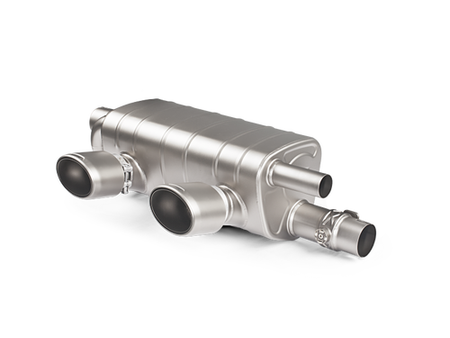 Akrapovic 16-17 Porsche 911 Carrera S/4/4S/GTS (991.2) Slip-On Line (Titanium) w/ Titanium Tips - My Store