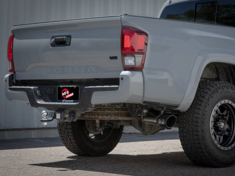 aFe 16-22 Toyota Tacoma Apollo GT Series 2.5in. - 3in. 409 SS Cat-Back Exhaust w/ Polished Tip - My Store