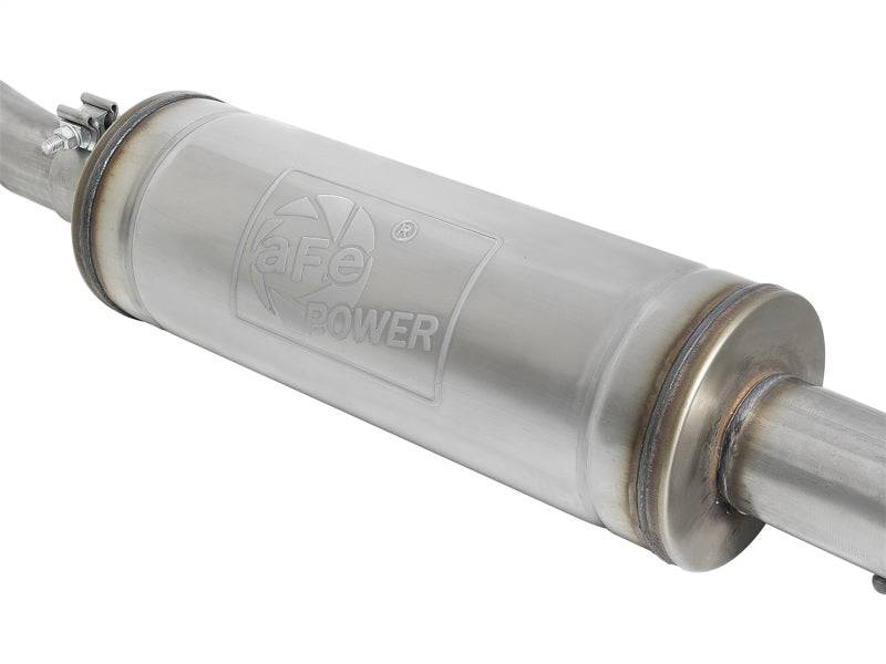 aFe Rock Basher 3in 409 SS Cat-Back Turn-Down Exhaust 12-18 Jeep Wrangler (JK) V6 3.6L/ 07-11 3.8L - My Store