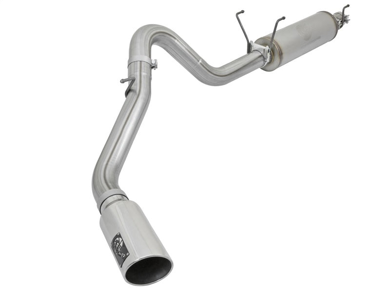 aFe MACHForce XP 4in Exhausts Cat-Back SS w/ Polished Tips 14-17 Dodge Ram 2500 V8-6.4L Hemi - Mammoth Racing -