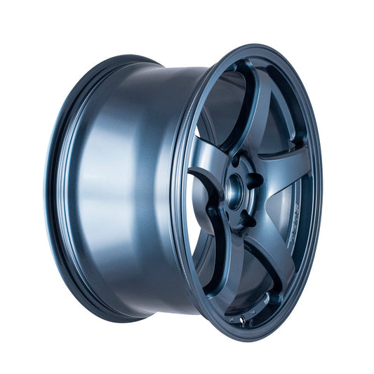 Enkei PF05 18x9.5 5x114.3 38mm Offset 75mm Bore Misty Blue Wheel (MOQ 40) - Mammoth Racing -