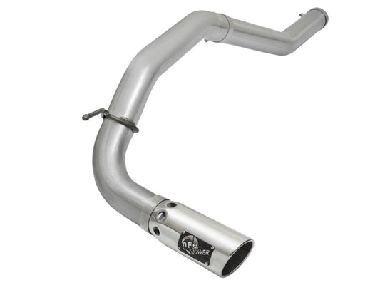 aFe LARGE Bore HD Exhausts 4in DPF-Back SS-409 2016 Nissan Titan XD V8-5.0L CC/SB (td) - Mammoth Racing -