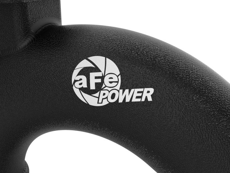 AFE 18-22 Kia Stinger V6-3.3L BladeRunner Alum Hot/Cold Charge Pipe Kit Black - My Store