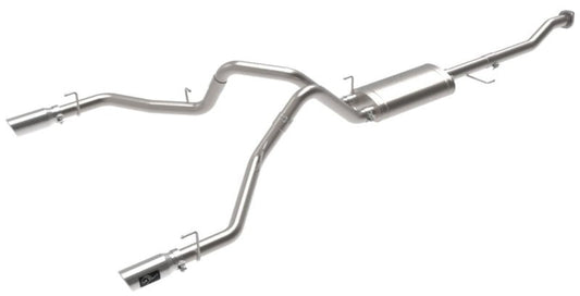 aFe Vulcan Series 3in 304SS Cat-Back w/ Polished Tips 15-20 Ford F-150 V6 2.7L/35L(tt) / V8 5.0L - Mammoth Racing -