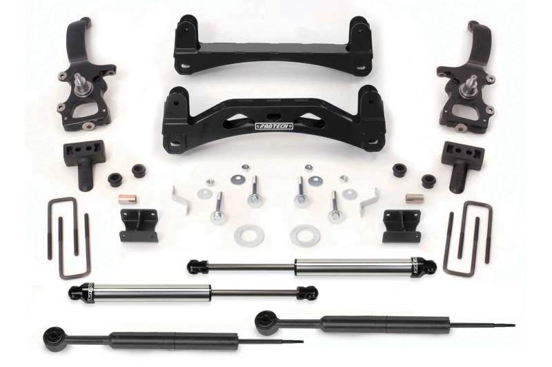 Fabtech 04-08 Ford F150 2WD 6in Basic Sys w/Dlss Shks - Mammoth Racing -