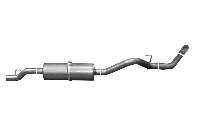 Gibson 06-08 Cadillac STS V 4.4l 2.5in Axle-Back Dual Exhaust - Aluminized - Mammoth Racing -