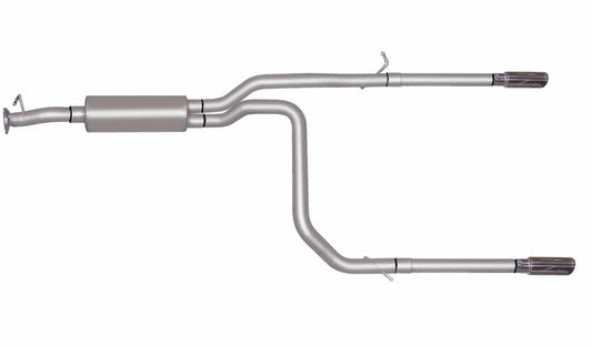 Gibson 00-05 Chevrolet Astro Base 4.3l 2.5in Cat-Back Dual Split Exhaust - Stainless - Mammoth Racing -