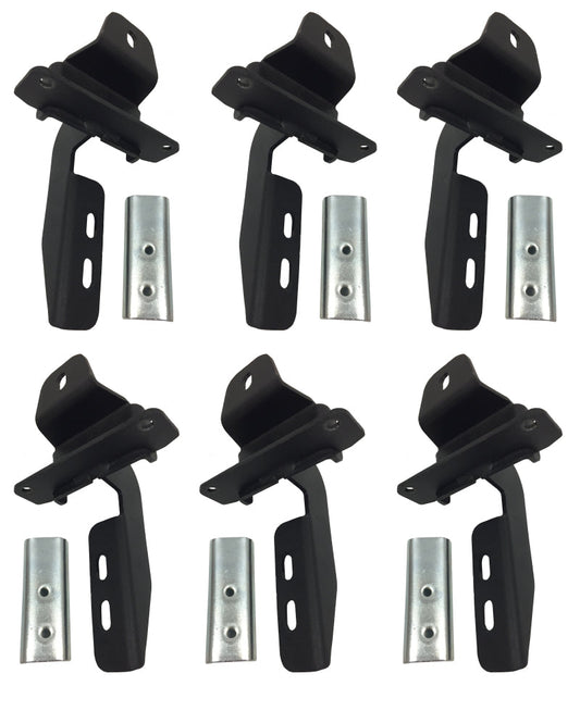 Go Rhino 18-20 Jeep Wrangler JLU Brackets for OE Xtreme Cab Length SideSteps - Mammoth Racing -