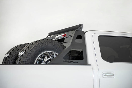 Addictive Desert Designs 17-19 Ford Super Duty Stealth Fighter Chase Rack - Black - My Store