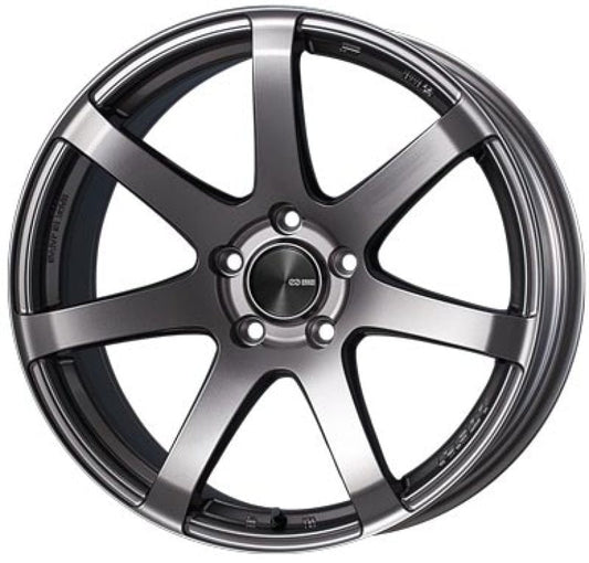 Enkei PF07 18x9.5 5x114.3 mm Offset Dark Silver Wheel *Special Order/No Cancel* - Mammoth Racing -
