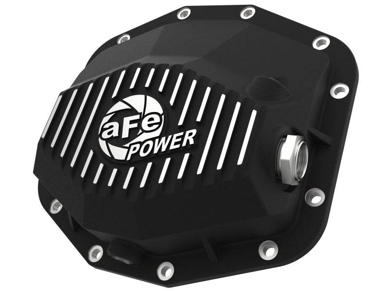 aFe POWER 21-22 Ram 1500 TRX Hemi V8 6.2L (sc) PRO Series Rear Differential Cover Black w/ Machined - My Store