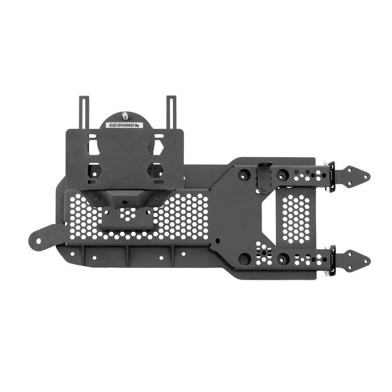 Go Rhino 08-22 Jeep Wrangler Jl/jlu Body Mount Spare Tire Carrier - Tex. Blk - Mammoth Racing -