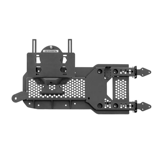 Go Rhino 08-22 Jeep Wrangler Jl/jlu Body Mount Spare Tire Carrier - Tex. Blk - Mammoth Racing -