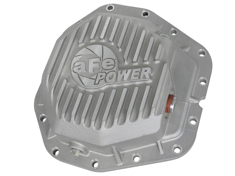 aFe Power Rear Diff Cover Raw Finish 2017 Ford F-350/F-450 V8 6.7L (td) Dana M300-14 (Dually) - Mammoth Racing -