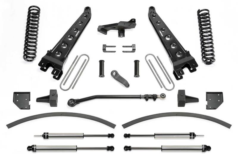 Fabtech 17-21 Ford F250/f350 4WD Diesel 8in Rad Arm Sys w/Coils & Dlss Shks - My Store