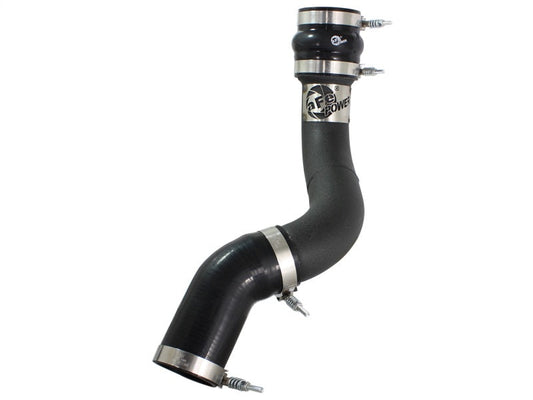 aFe BladeRunner 3in Black Intercooler Tube Cold Side w/ Couplings & Clamps 13-14 Dodge RAM 6.7L (td) - Mammoth Racing -