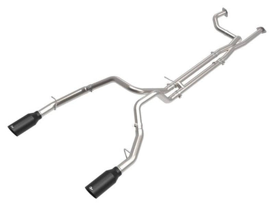 aFe Vulcan Series 3in 304SS Cat-Back Exhaust 21+ Ram 1500 TRX V8-6.2L w/ Black Tips - My Store